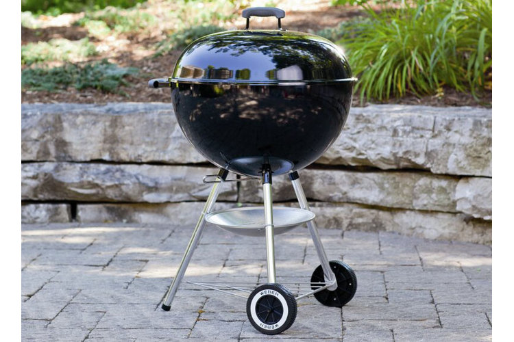 Using a charcoal clearance grill